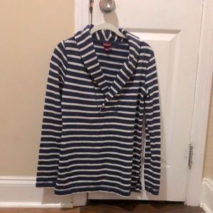 Navy Blue V Neck Sweater